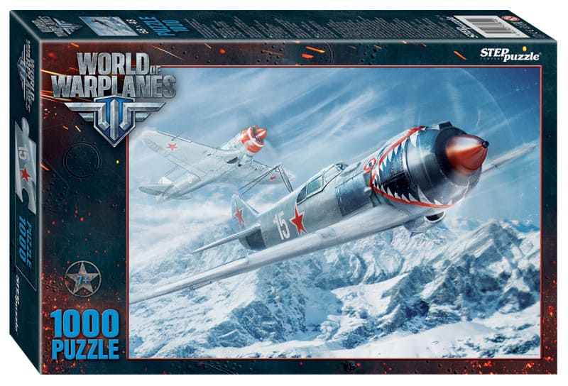 картинка Пазл 1000 эл., "Wargaming.net. World of Warplanes", StepPuzzle, 79614 от магазина Альфанит в Кунгуре
