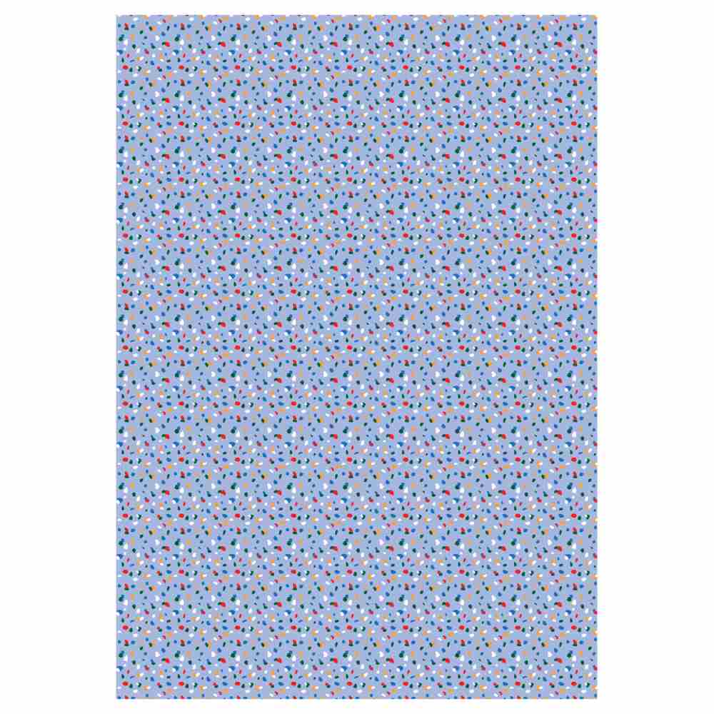 картинка Бумага упаковочная, 70*100 см, 80 г/м2, ассорти, 5 дизайнов, "Terrazzo", MESHU, MS_62829 от магазина Альфанит в Кунгуре