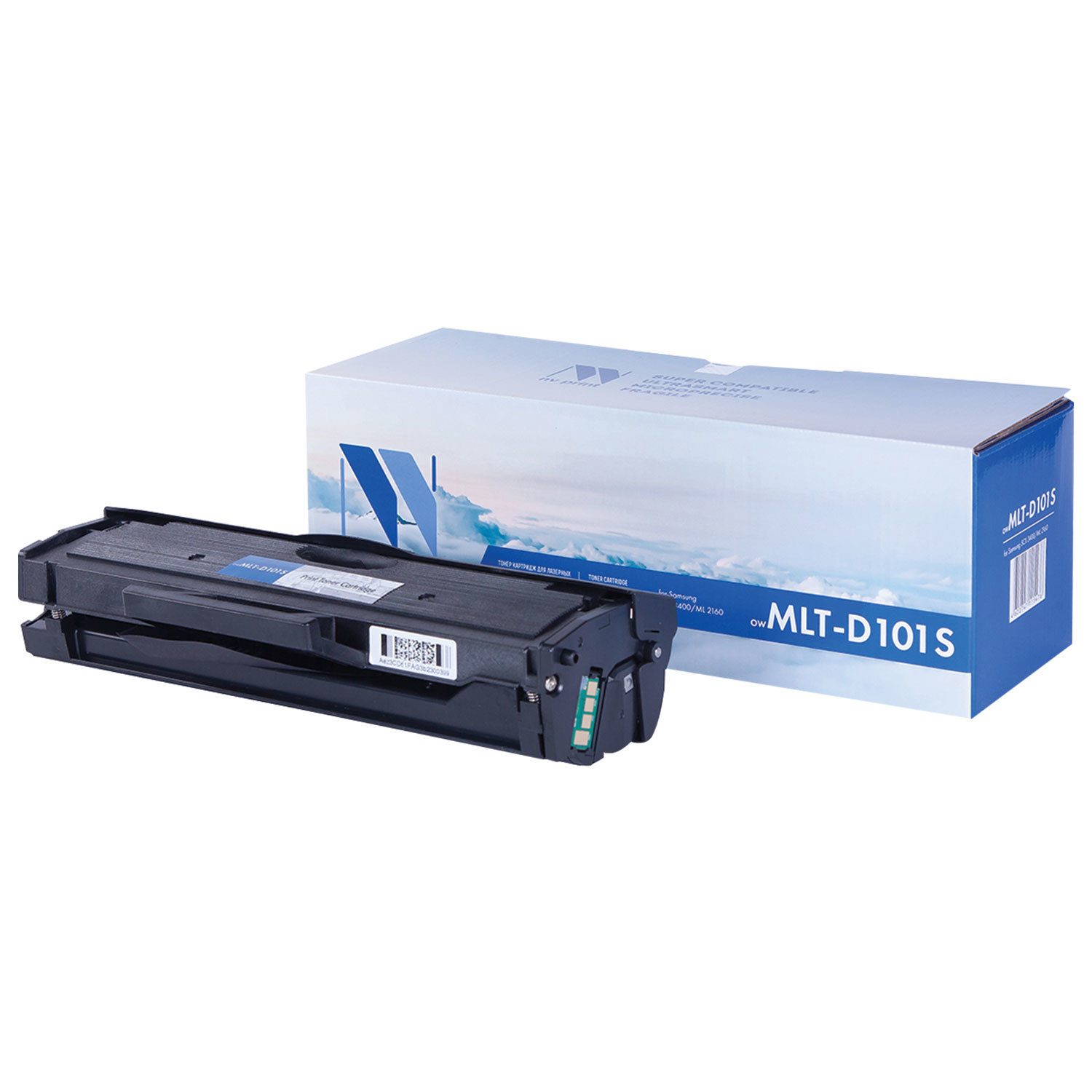 картинка Картридж лазерный NV Print, Samsung MLT-D101S, для ML-2160/65/SCX-3400/3405, Black, 1500 стр. от магазина Альфанит в Кунгуре