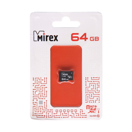 картинка Карта памяти micro-SDXC Mirex 64 GB Class 10, 13612-MC10SD64 от магазина Альфанит в Кунгуре