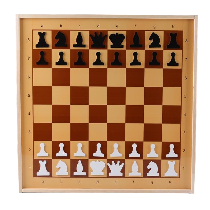 картинка Шахматы и шашки, демонстрационные магнитные, 73*73*3,5 см, Десятое королевство, 03903, 5378462 от магазина Альфанит в Кунгуре