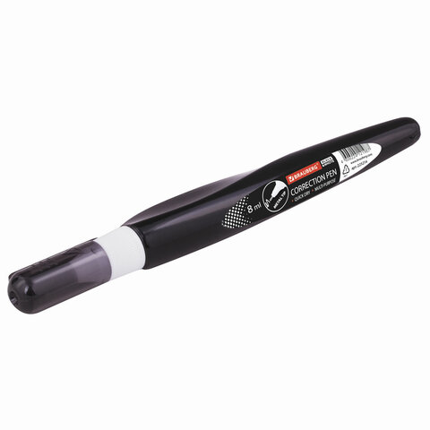 картинка Корректирующая ручка, 8 мл, металлический наконечник, BRAUBERG, 225214 от магазина Альфанит в Кунгуре