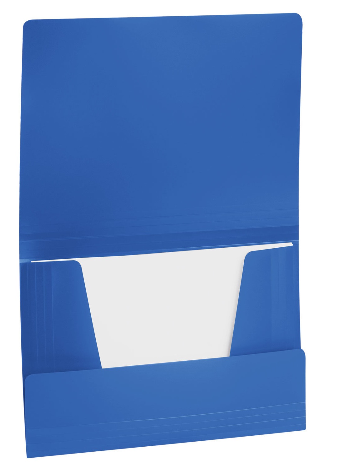 картинка Папка на резинке, А4, 500 мкм, до 300 л, пластик, синий, "Office", BRAUBERG, 227712 от магазина Альфанит в Кунгуре