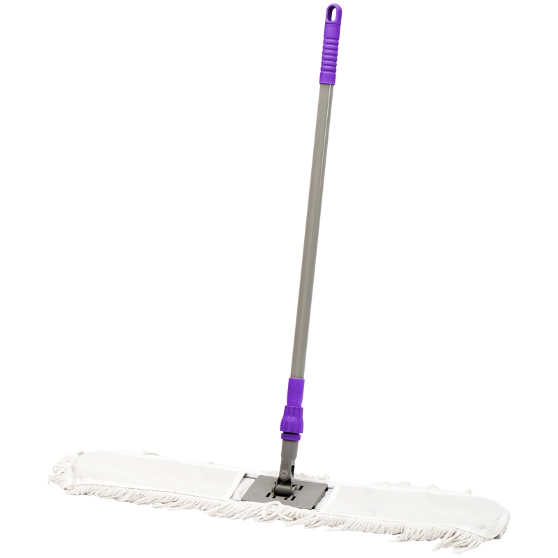 картинка Швабра, 125 см, насадка МОП, хлопок, OfficeClean, 303076 от магазина Альфанит в Кунгуре