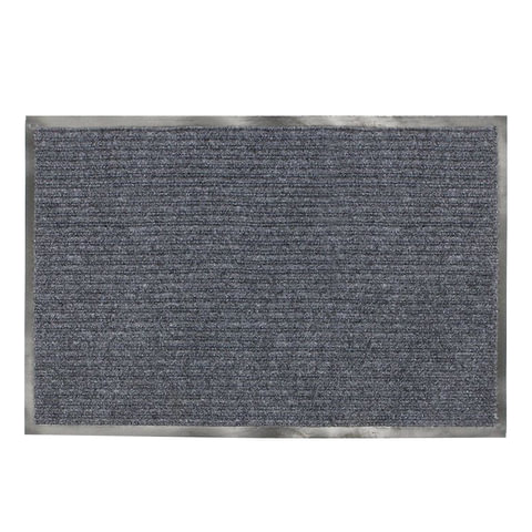 картинка Коврик входной 90*120 см, влаго-грязезащитный, серый, LAIMA, 602872 от магазина Альфанит в Кунгуре