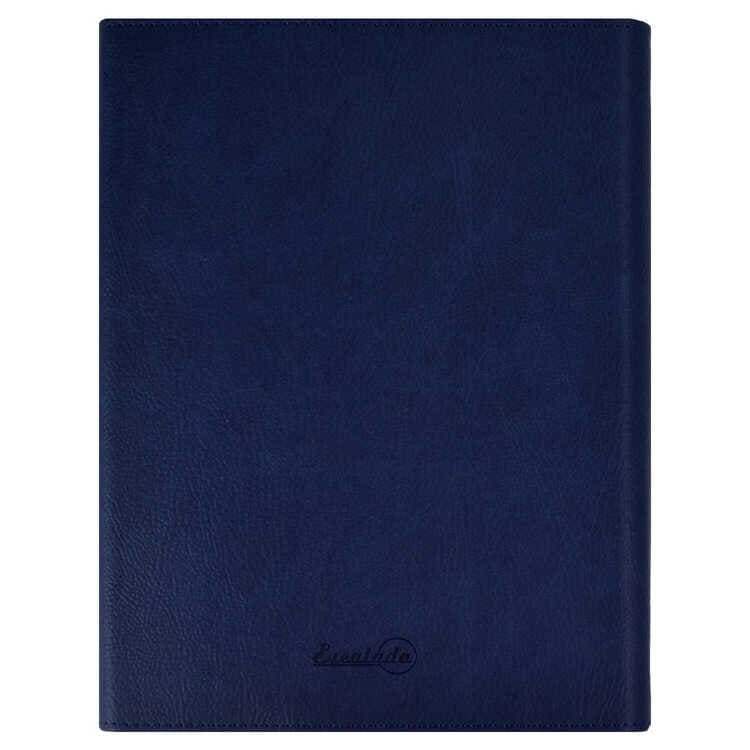 картинка Ежедневник-органайзер недатированный, А5+, 150 л, кожзам, синий, "Наппа", Феникс+, 57490 от магазина Альфанит в Кунгуре