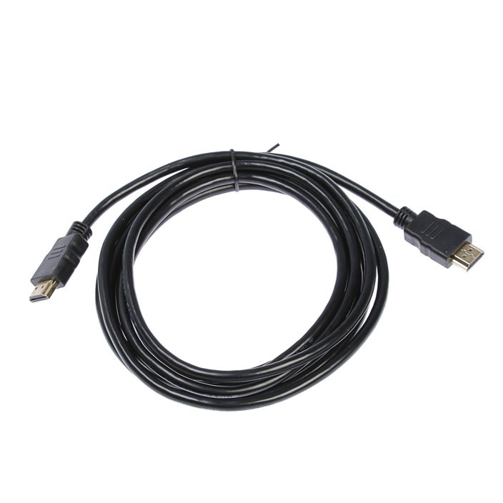 картинка Кабель HDMI - HDMI 3 м, позолоченные контакты, v1.4b, SmartBuy, черный от магазина Альфанит в Кунгуре