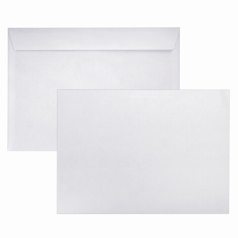 картинка Набор конвертов С5, 100 шт, 162*229 мм, отрывная полоса, BRAUBERG, 112187 от магазина Альфанит в Кунгуре