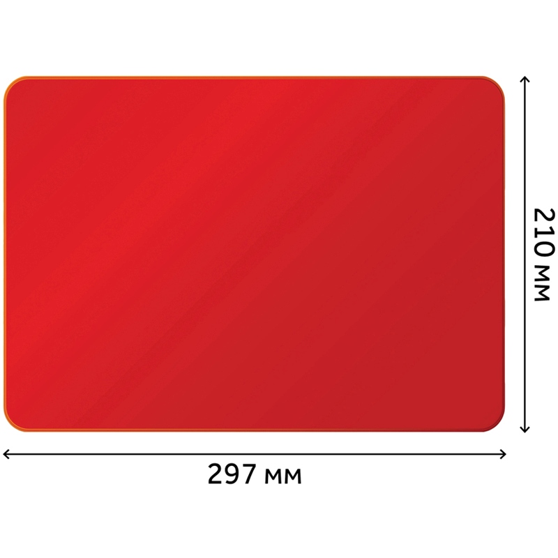 картинка Доска для лепки, А4, пластик, красный, Гамма, 10122030 от магазина Альфанит в Кунгуре