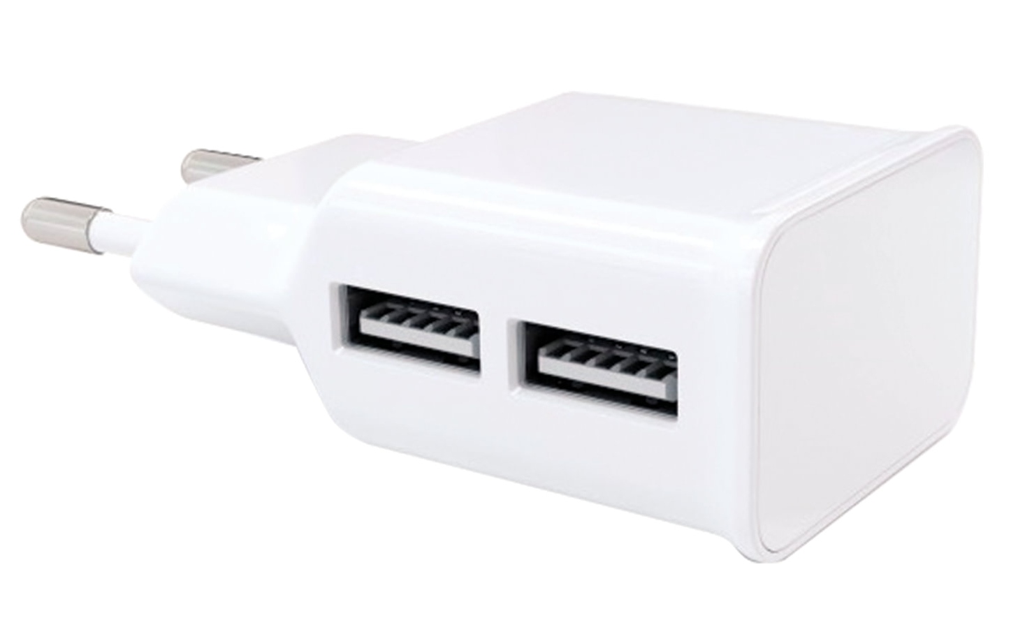 картинка Сетевое зарядное устройство Red Line NT-2A, 2 порта USB, выходной ток 2,1 А, белое, УТ000009405  от магазина Альфанит в Кунгуре