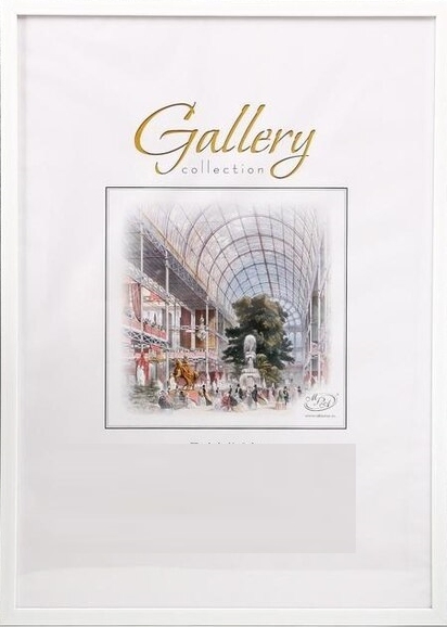 картинка Фоторамка 40*60 см, пластик, белый, "Gallery", MPA, 640061-17 от магазина Альфанит в Кунгуре