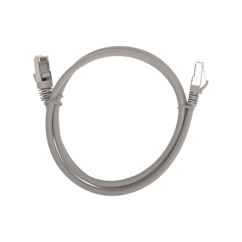 картинка Кабель патч-корд FTP-6 Rexant RJ-45 — RJ-45, 1,0 м, серый, LSZH, 02-0210-1 от магазина Альфанит в Кунгуре
