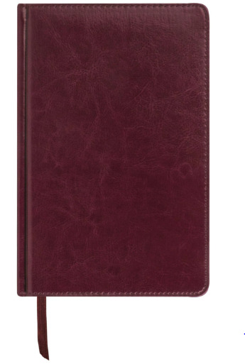 картинка Ежедневник недатированный, А5, 160 л, кожзам, бордовый, "Imperial", BRAUBERG, 123415 от магазина Альфанит в Кунгуре