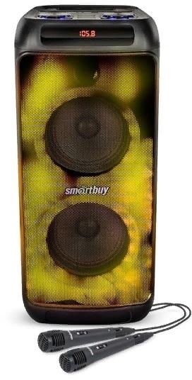 картинка Портативная колонка SmartBuy 5190 Flamer, 60Вт, Bluetooth, USB, радио, microSD, AUX, черный, SBS-5190 от магазина Альфанит в Кунгуре