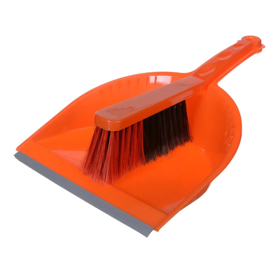 картинка Комплект для уборки, 2 предмета, оранжевый, "Стандарт", 5173 от магазина Альфанит в Кунгуре