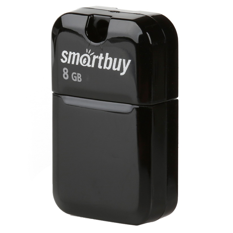 картинка Флеш-диск SmartBuy 8 GB, Art, черный, SB8GBAK от магазина Альфанит в Кунгуре