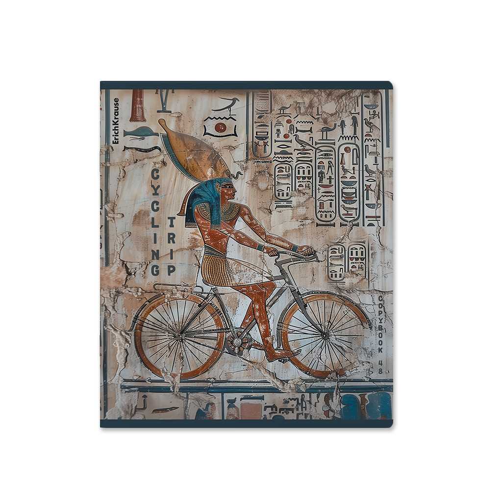 картинка Тетрадь 48 л, А5, клетка, "Newgypt", Erich Krause, 63304 от магазина Альфанит в Кунгуре