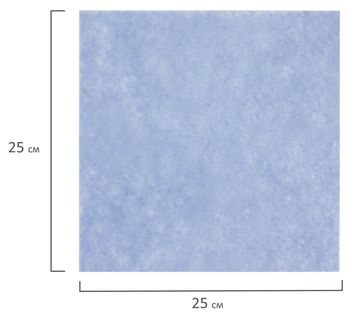 картинка Салфетки вискозные, 5 шт, 25*25 см, 80 г/м2, голубой, "Medium", Любаша, К4122, 605501 от магазина Альфанит в Кунгуре