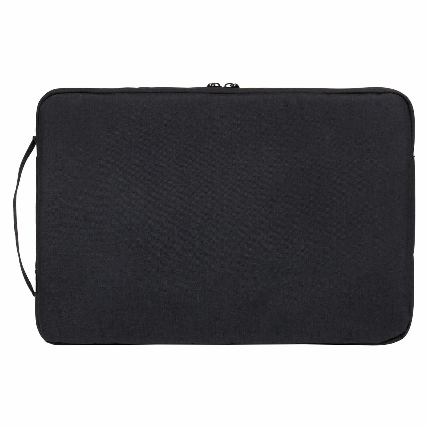 картинка Сумка для ноутбука 15.6" Heikki Option Max, 1 отдел, 1 карман, 27*39*3 см, полиэстер, черный, 272602 от магазина Альфанит в Кунгуре