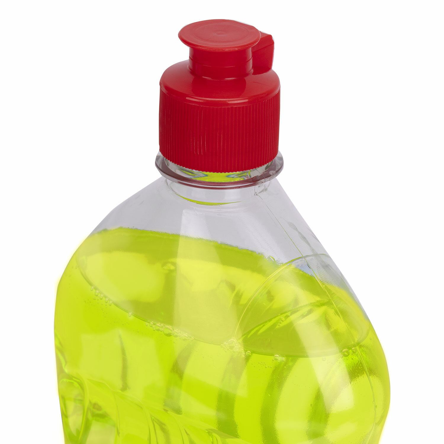 картинка Средство для мытья посуды, 1 л, бутыль с пуш-пулом, "Лимон", LAIMA, 602300 от магазина Альфанит в Кунгуре