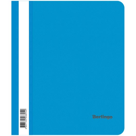 картинка Папка-скоросшиватель с прозрачным верхом, А5, 180 мкм, синий, ASp_05102 от магазина Альфанит в Кунгуре