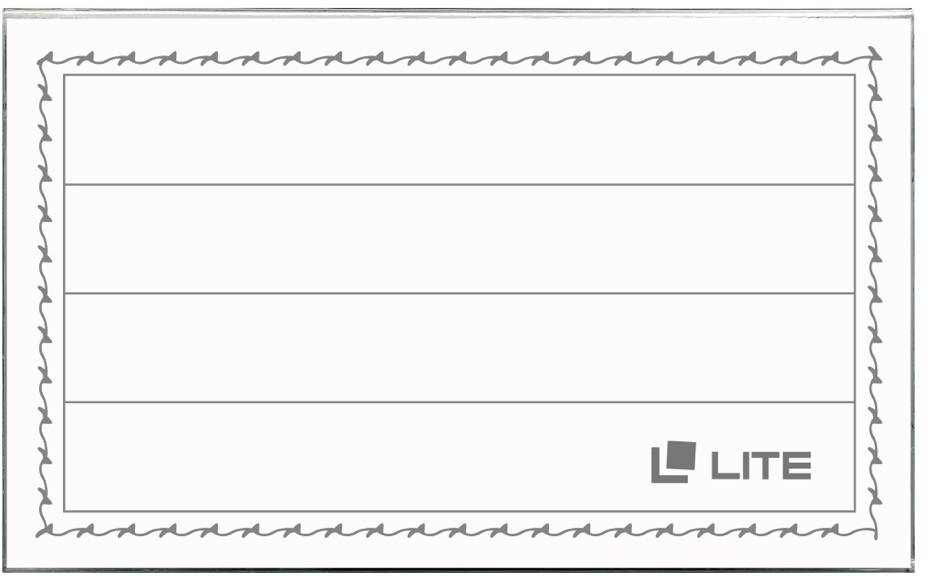картинка Бейдж на клипсе и булавке, 91*57 мм, горизонтальный, LITE, ВНСР-9060Л от магазина Альфанит в Кунгуре