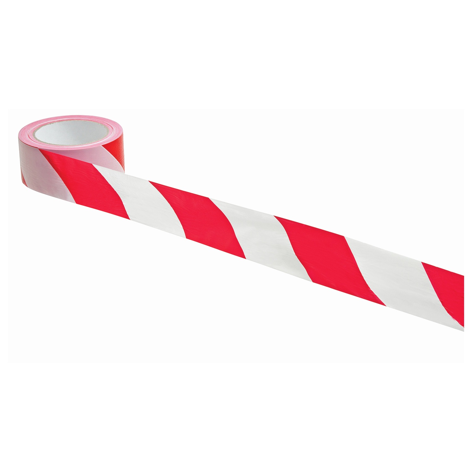 картинка Лента сигнальная, 50мм*150м, красно-белая, Unibob от магазина Альфанит в Кунгуре