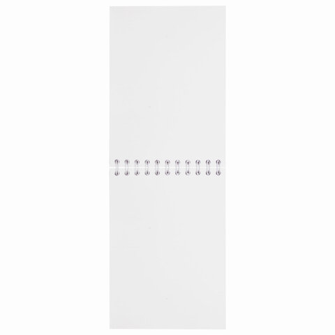 картинка Скетчбук, А5, 40 л, 200 г/м2, спираль, акварельная бумага, белый, BRAUBERG, 110994 от магазина Альфанит в Кунгуре