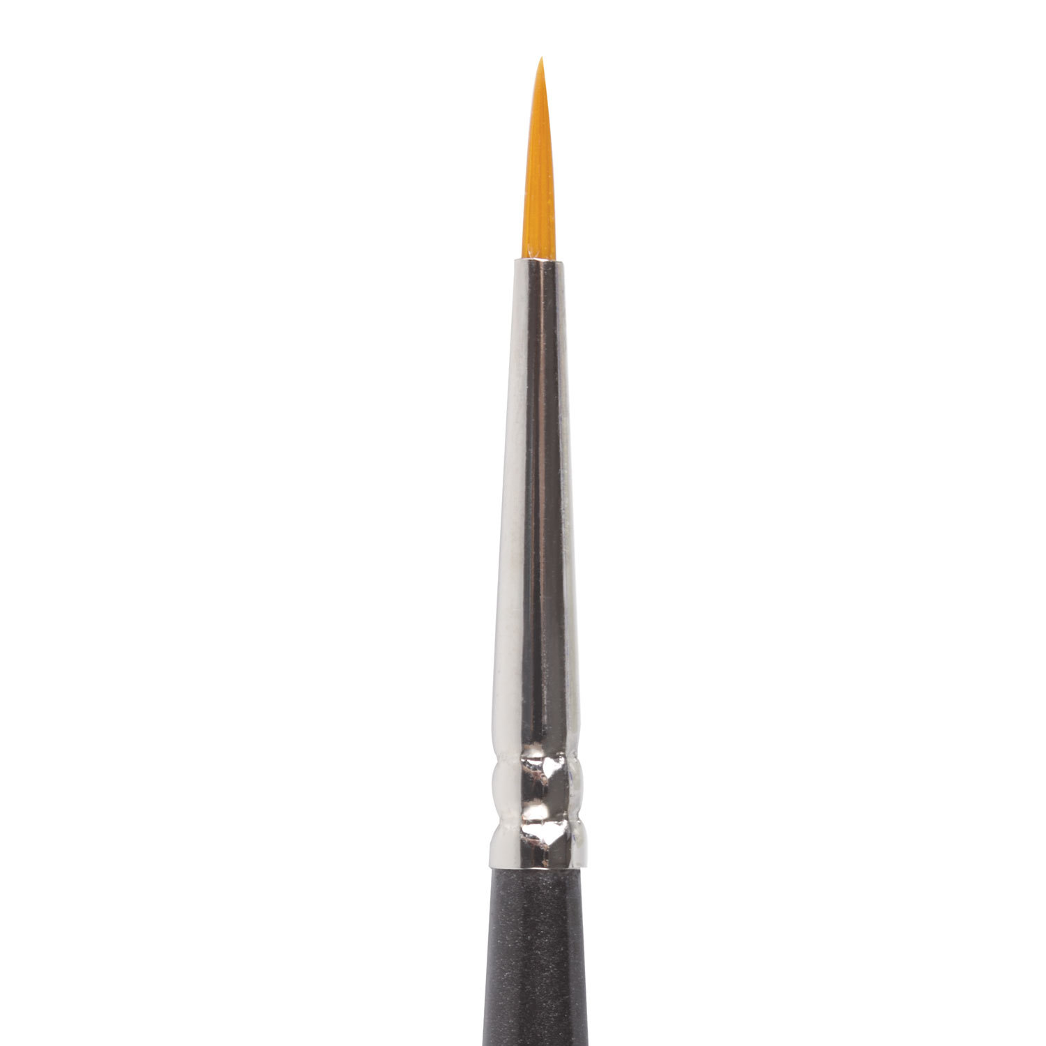 картинка Кисть художественная № 0, синтетика, круглая, короткая ручка, BRAUBERG, 200643 от магазина Альфанит в Кунгуре