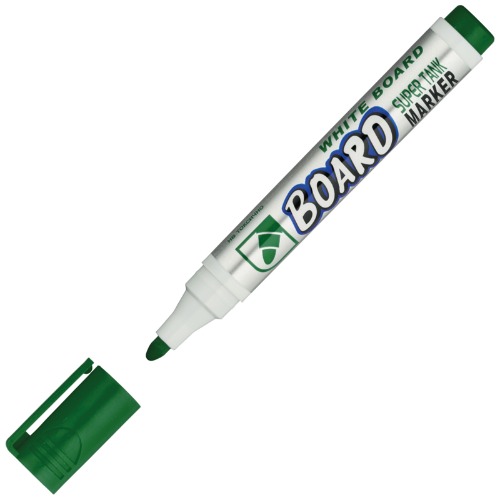 картинка Маркер для доски, 3 мм, пулевидный, зеленый, "Multi Board", Crown, CBM-1000 от магазина Альфанит в Кунгуре
