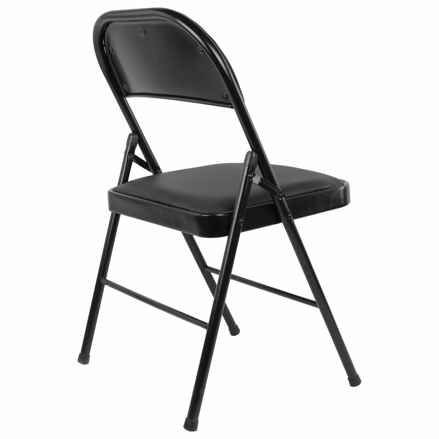 картинка Стул складной BRABIX "Golf Plus CF-003 Комфорт", 760*460*480 мм, кожзам/металл, черный, 531566 от магазина Альфанит в Кунгуре