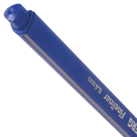 картинка Ручка капиллярная, 0,4 мм, синяя, "Aero", BRAUBERG, 142253 от магазина Альфанит в Кунгуре