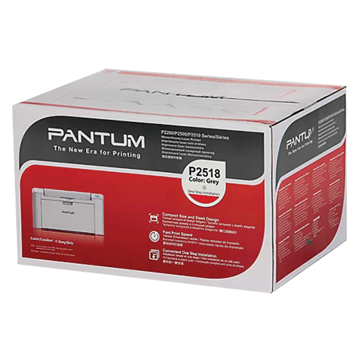 картинка Принтер лазерный Pantum P2518, А4, серый от магазина Альфанит в Кунгуре