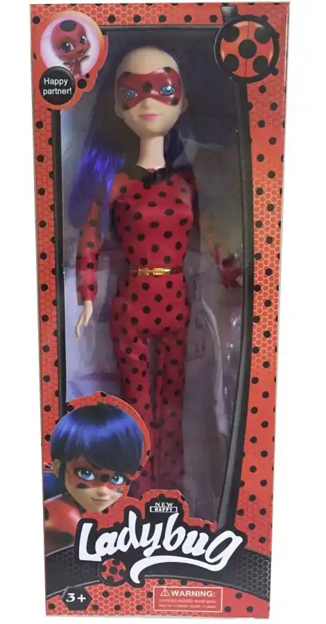 картинка Кукла шарнирная, 28 см, с аксессуарами, красный, в коробке, "Леди Бак", 6688 от магазина Альфанит в Кунгуре