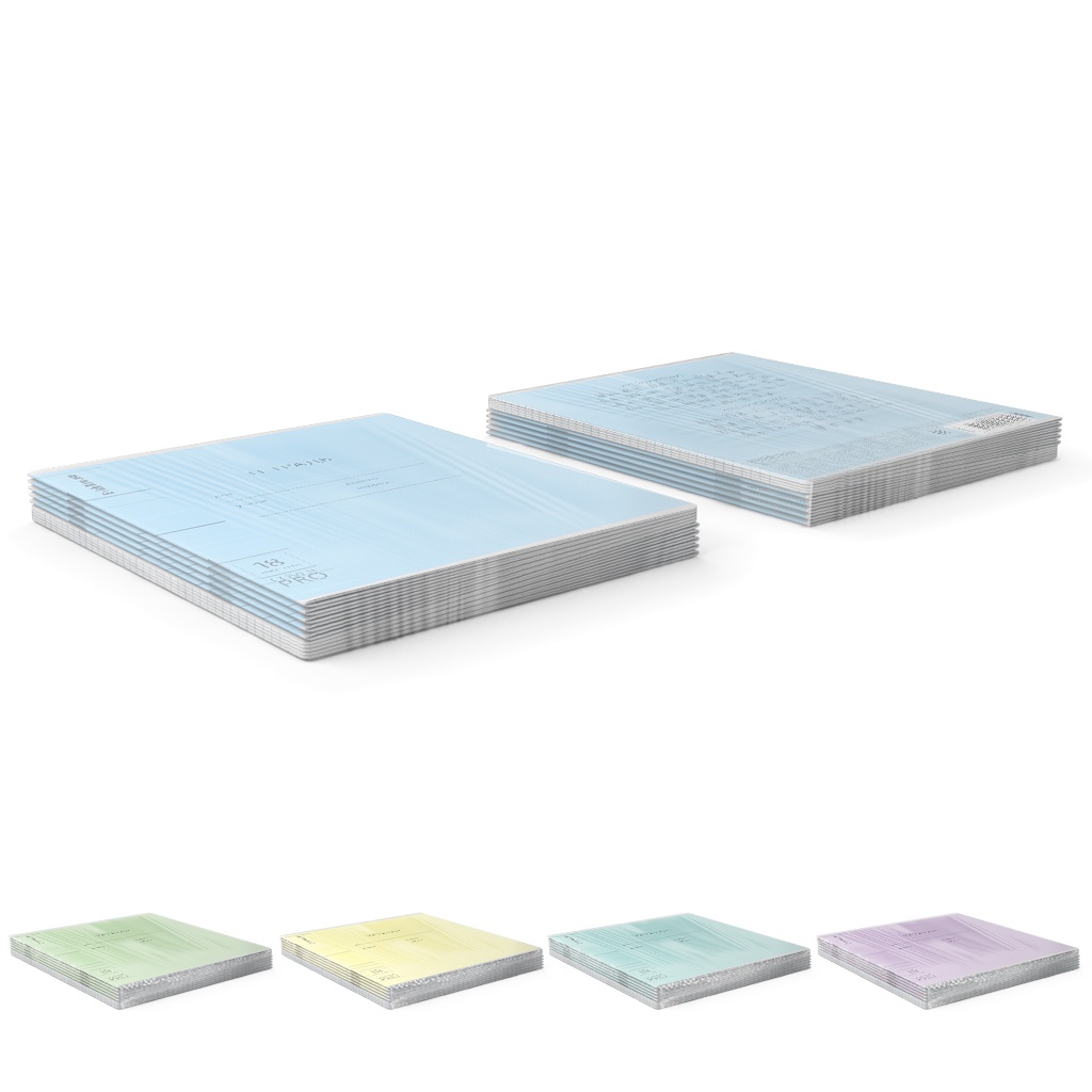 картинка Тетрадь 18 л, А5, линия, с пластиковой обложкой, "Классика CoverPrо", Erich Krause, 56357 от магазина Альфанит в Кунгуре