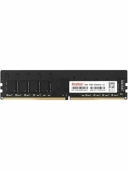 картинка Модуль памяти DIMM 8 GB, KINGSPEC, DDR4, 3200 МГц, KS3200D4P12008G от магазина Альфанит в Кунгуре