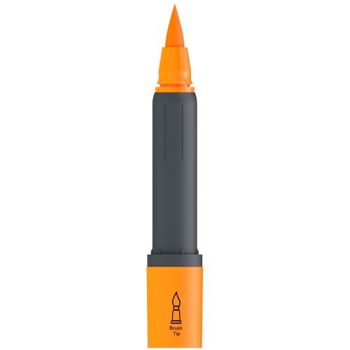 картинка Текстовыделитель, 1-6 мм, кисть, оранжевый, "Textline HL470", Berlingo, T4518 от магазина Альфанит в Кунгуре