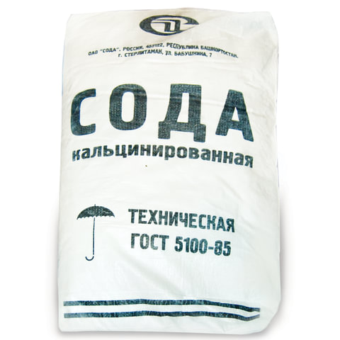 картинка Сода кальцинированная, 25 кг, мешок от магазина Альфанит в Кунгуре