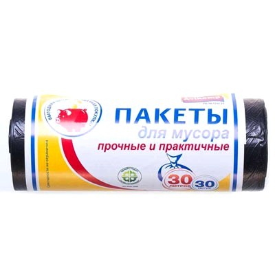 картинка Мешки для мусора, 30 л, 30 шт, 7 мкм, "Стандарт", Avicomp от магазина Альфанит в Кунгуре