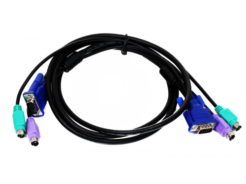 картинка Набор кабелей D-LINK д/KVM 2PS/2+D-Sub 1.5m от магазина Альфанит в Кунгуре