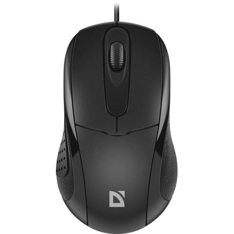 картинка Мышь проводная Defender Standard MB-580, 1000 dpi, USB, черный, 52580 от магазина Альфанит в Кунгуре