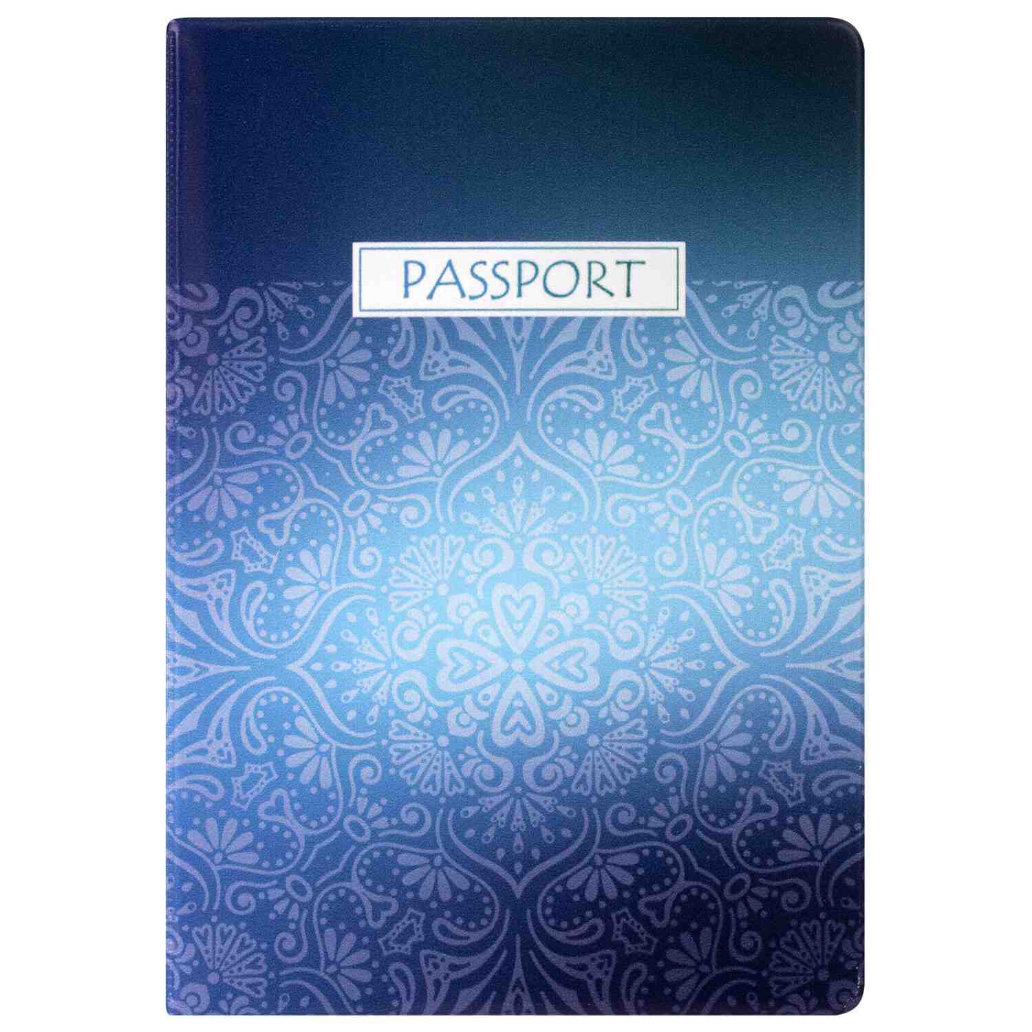 картинка Обложка для паспорта, ПВХ, ассорти, фотопечать, "Узор", STAFF, 237591 от магазина Альфанит в Кунгуре