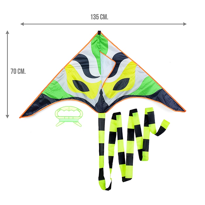 картинка Воздушный змей, 135*70 см, "Высокий полет", 00-3512 от магазина Альфанит в Кунгуре