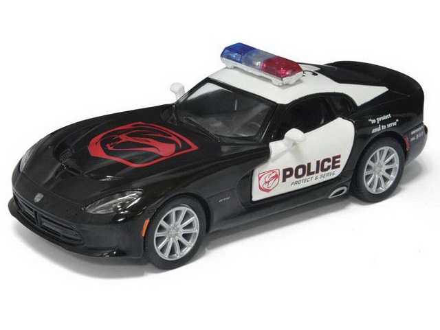 картинка Машина, инерция, металл, "Кинсмарт. 2013 SRT Viper GTS (Police)", 1270147 от магазина Альфанит в Кунгуре