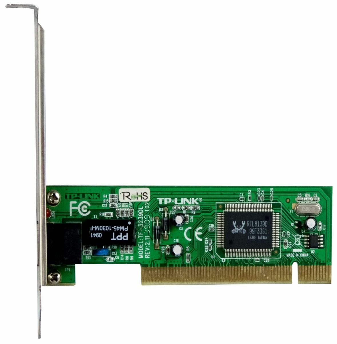 картинка Сетевая карта PCI-E Realtek RTL81390, 100mb от магазина Альфанит в Кунгуре