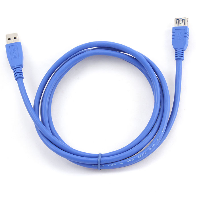 картинка Кабель USB 3.0 AM-AF 1.8м синий CCP-USB3-AMAF-6 от магазина Альфанит в Кунгуре