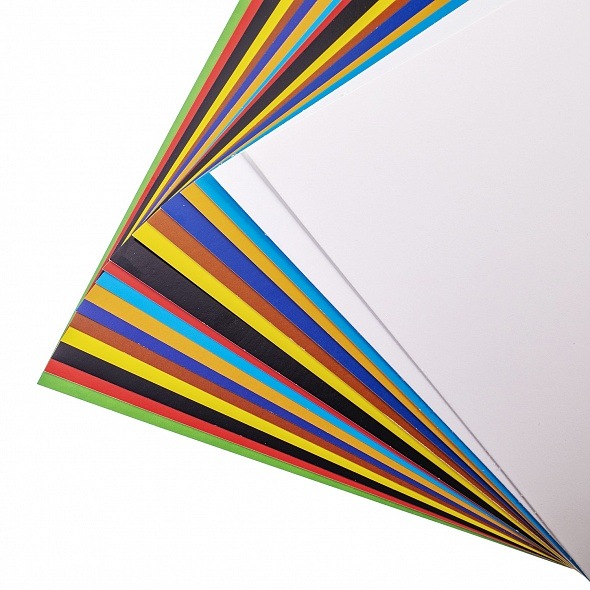 картинка Набор цветного картона и бумаги, А4, 18 л, 8 + 8 цв, "Спорт-шик", Hatber, 18НКБ4_28175 от магазина Альфанит в Кунгуре