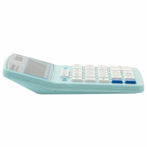 картинка Калькулятор настольный, 12 разрядов, 20,6*15,5 см, голубой, "EXTRA PASTEL-12-LB", BRAUBERG, 250486 от магазина Альфанит в Кунгуре
