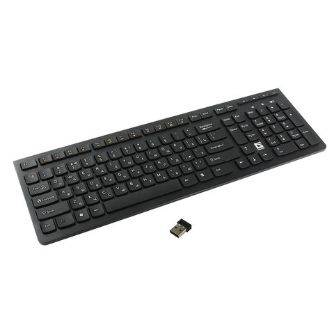 картинка Клавиатура беспроводная Defender UltraMate SM-535 RU, мультимедиа, черный от магазина Альфанит в Кунгуре