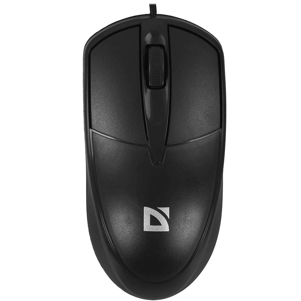 картинка Мышь проводная Defender Trace MB-989, 1000 dpi, USB, черный, 52989 от магазина Альфанит в Кунгуре